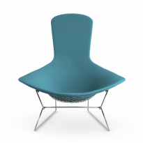 Bertoia High Back Chair and Ottoman