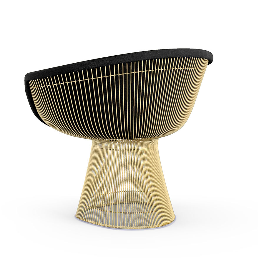 Platner Lounge Chair - Gold image 2 Platner Lounge Chair - Gold image 2