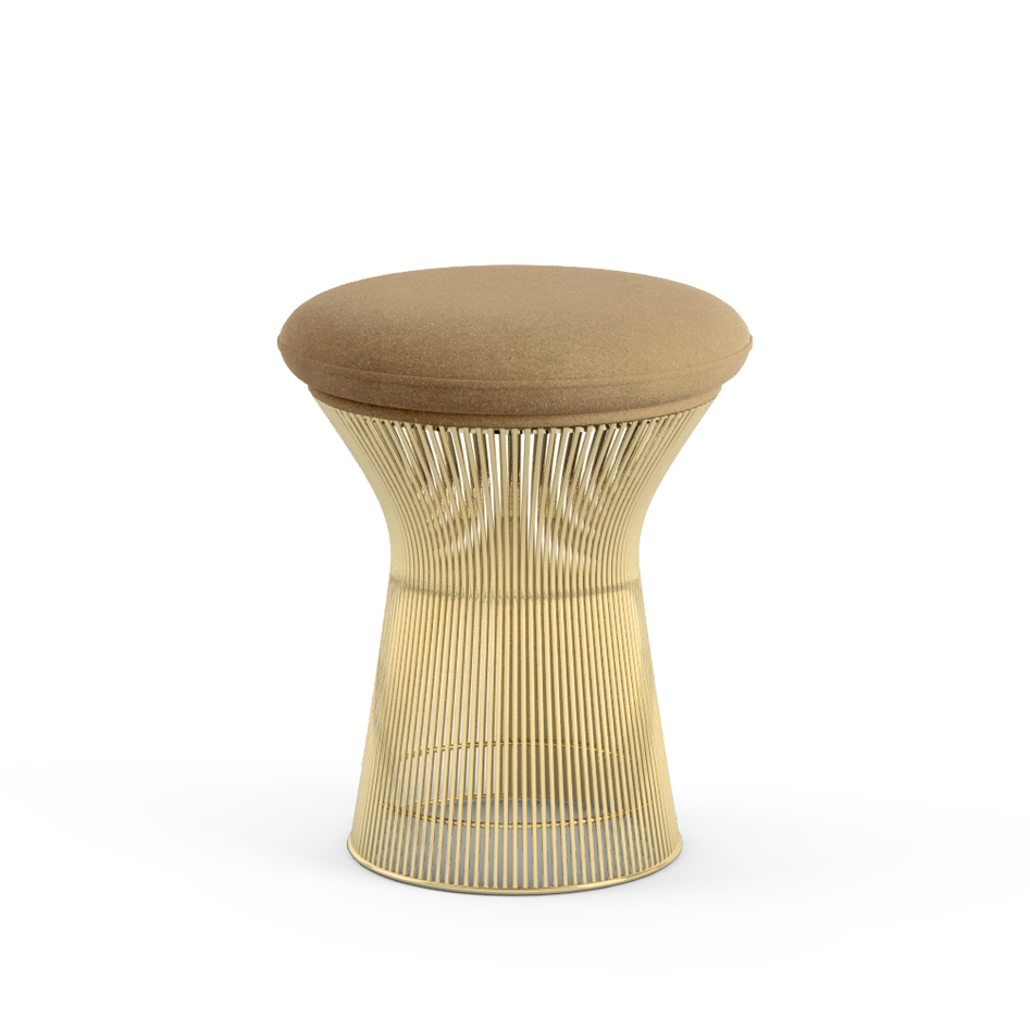 Platner stool - Gold thumbnail