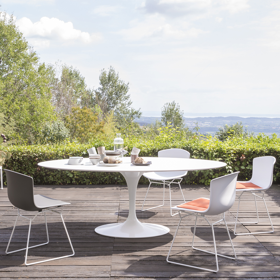 Bertoia Plastic Side Chair - Outdoor image 3 Bertoia Plastic Side Chair - Outdoor image 3