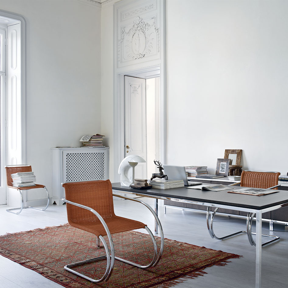 MR Side Chair Designed by Ludwig Mies van der Rohe, 1927 MR Side Chair Designed by Ludwig Mies van der Rohe, 1927