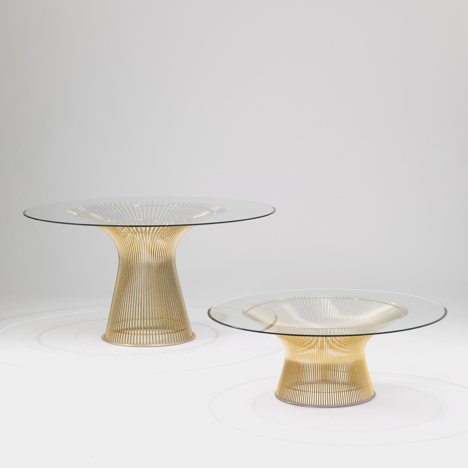 Platner Low Tables - Gold image 4