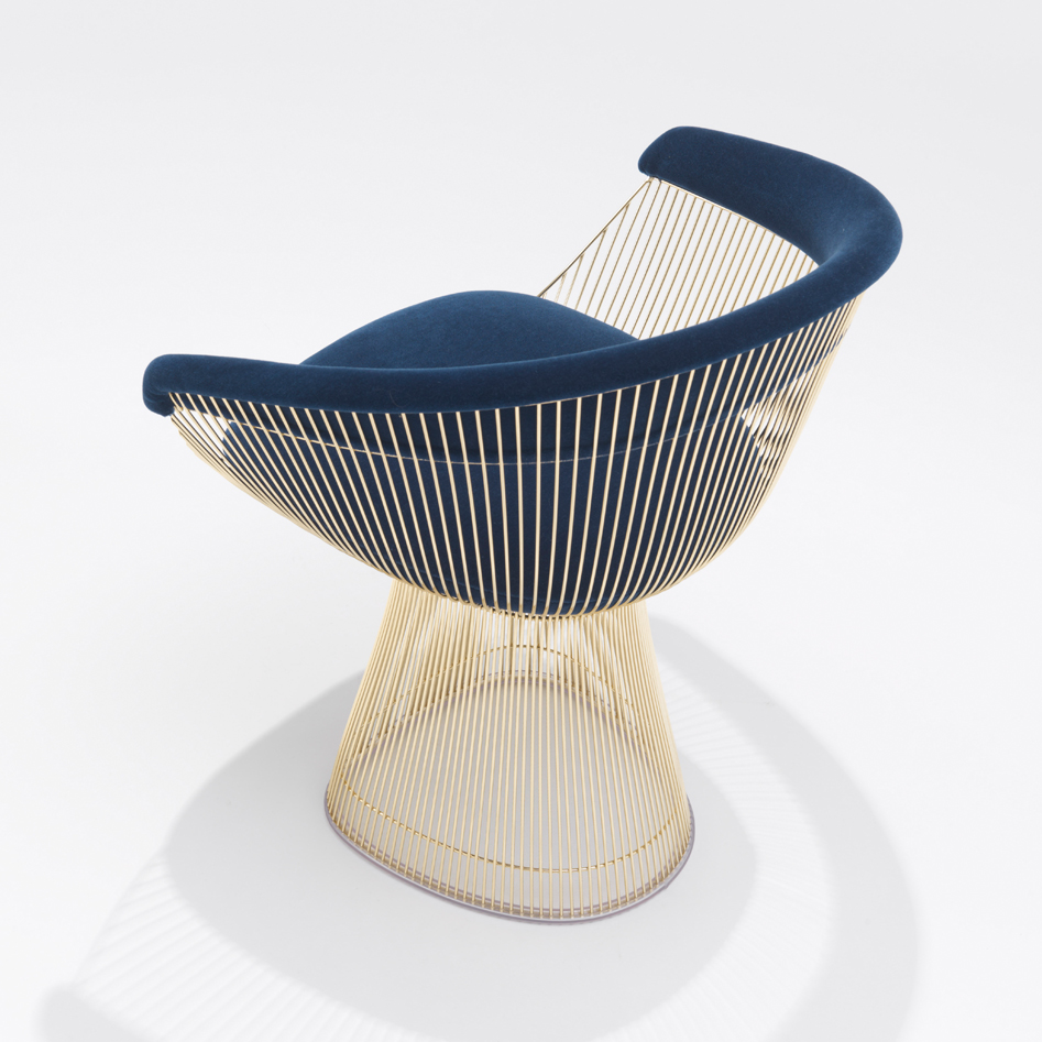 Platner Side Chair - Gold image 3 Platner Side Chair - Gold image 3