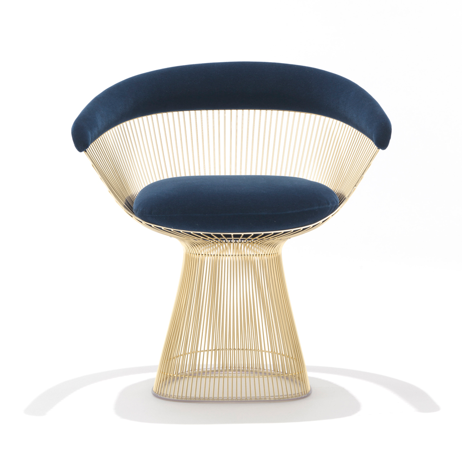Platner Side Chair - Gold image 2 Platner Side Chair - Gold image 2