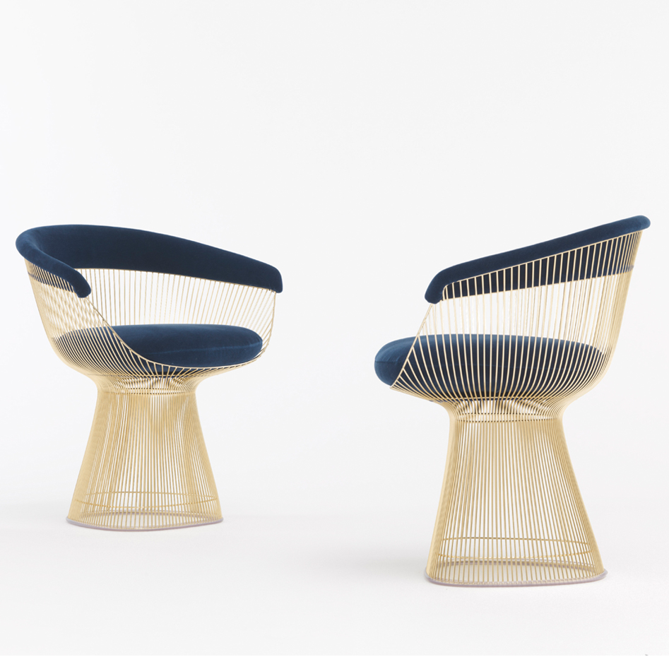 Platner Side Chair - Gold image 6 Platner Side Chair - Gold image 6