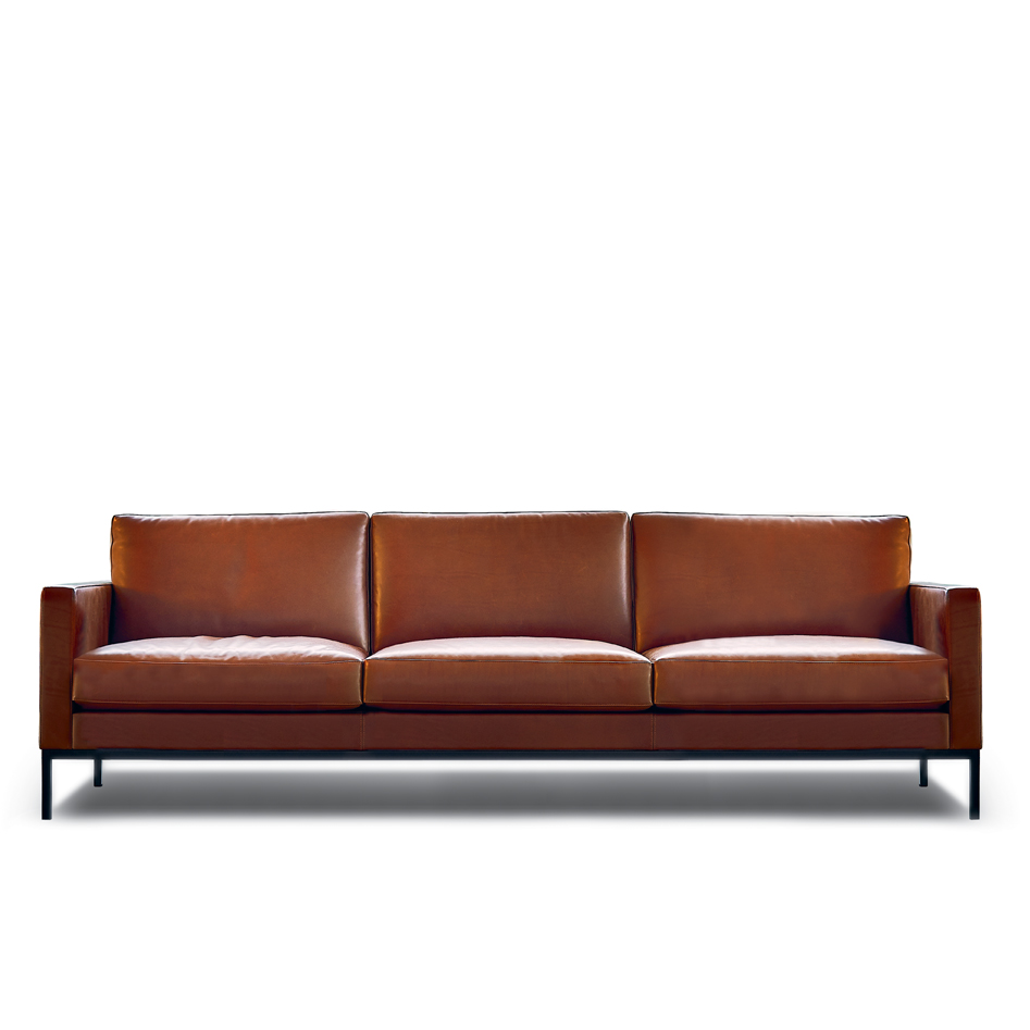 Florence Knoll Relax, Knoll Leather Sofa