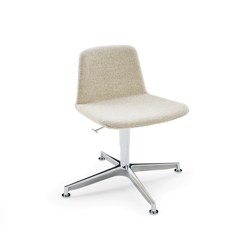 KN Collection by Knoll – KN07 Armless Chair with Swivel Base
