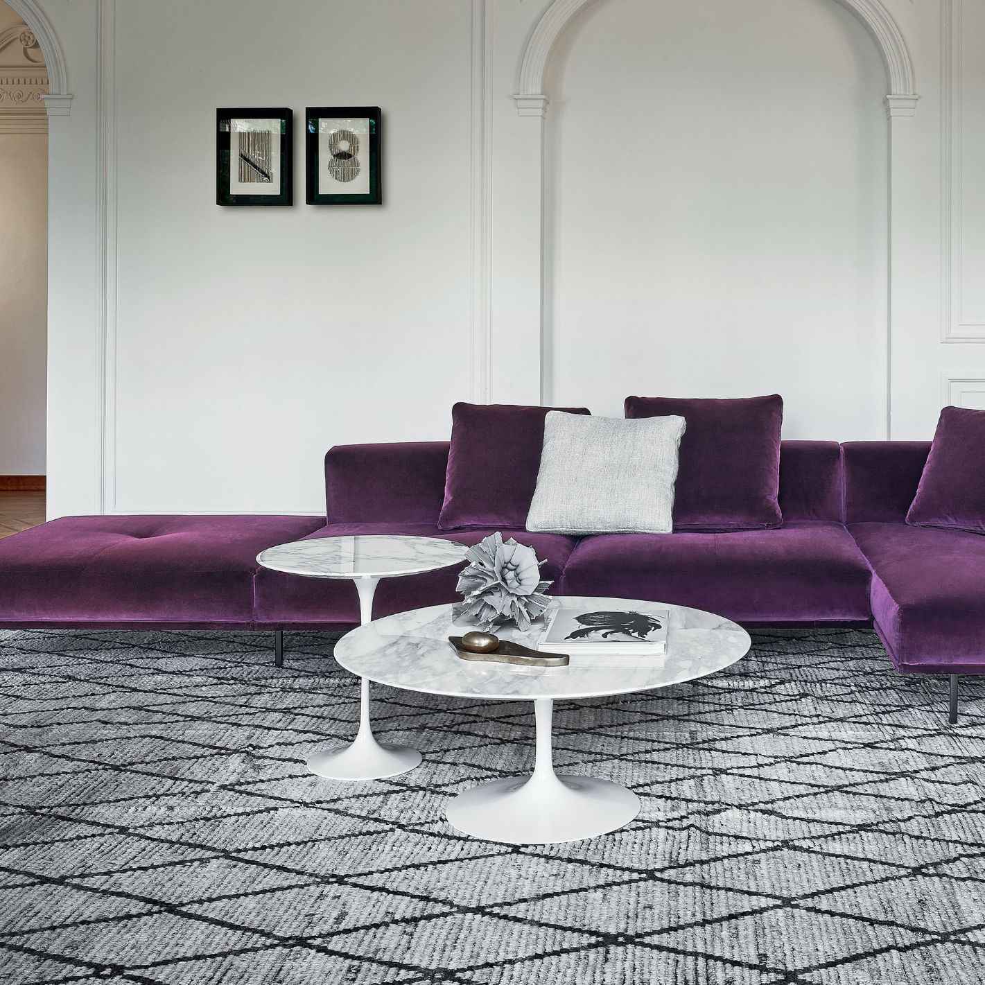 Knoll - Saarinen Low Tables, Designed by Eero Saarinen, 1957 Knoll - Saarinen Low Tables, Designed by Eero Saarinen, 1957